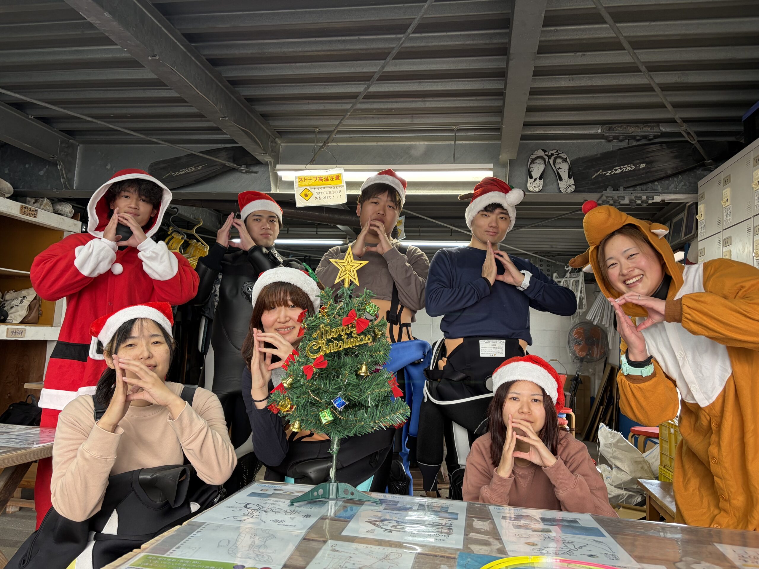第一弾！クリスマス＆潜り納めFD🎄